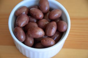 紅しぼりの煮豆